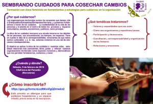 Penedés: “Sembrando cuidados para cosechar cambios” @ Alberg