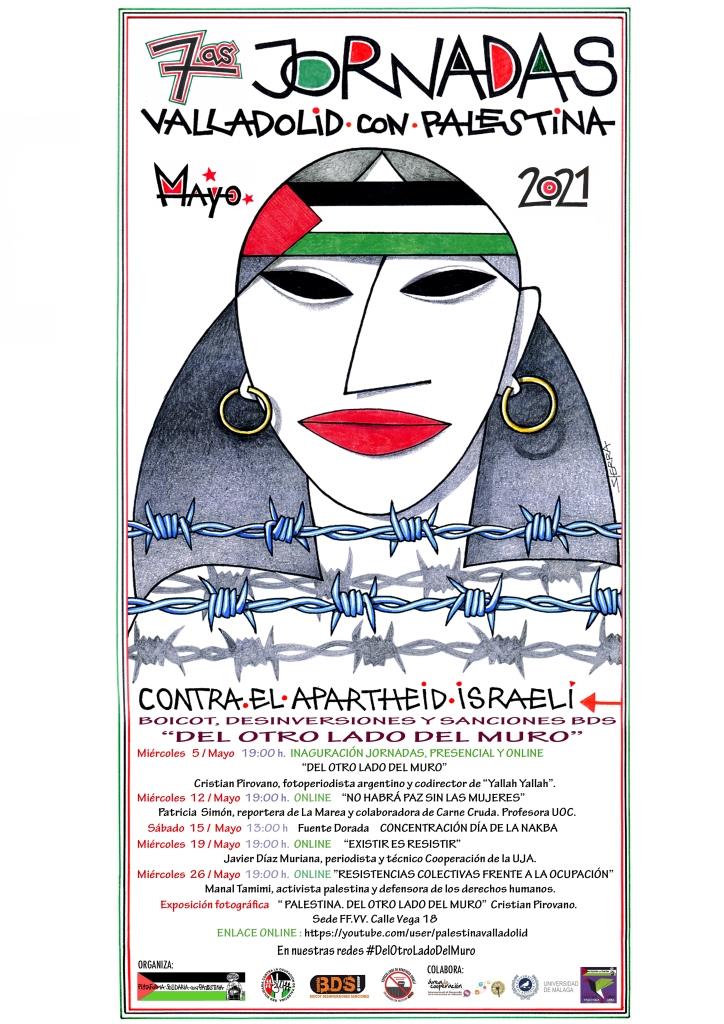 EXISTIR ES RESISTIR' VII Jornadas de Valladolid con Palestina y contra el apartheid israelí. BDS – Entrepueblos