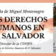 Charla sobre DDHH en El Salvador, en Valladolid